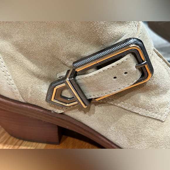 VINCE CAMUTO NEW Ashena Suede Western booties size 8 Size Tan Boots - Picture 6 of 12